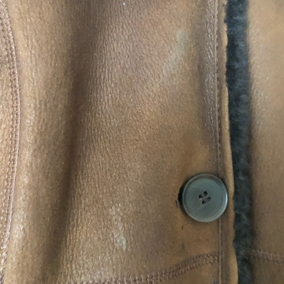 Sheepskin vintage coat - Picture 6 of 6